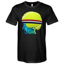 Load image into Gallery viewer, Tennis Head Heathered Tee