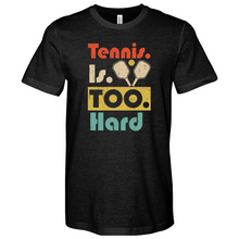 Load image into Gallery viewer, Tennis Heathered Tee