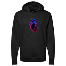 Load image into Gallery viewer, Heart in Color Midweight Hooded Sweatshirt