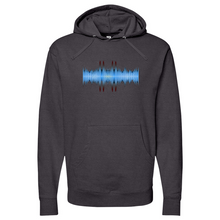 Load image into Gallery viewer, Water Frequency Midweight Hooded Sweatshirt