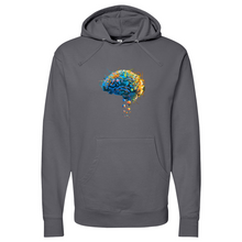 Load image into Gallery viewer, Atoms Brain Midweight Hooded Sweatshirt