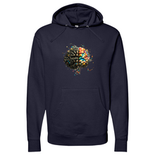 Load image into Gallery viewer, Brain Midweight Hooded Sweatshirt