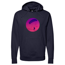 Load image into Gallery viewer, Purple Parachuter Midweight Hooded Sweatshirt