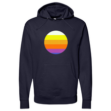 Load image into Gallery viewer, Pickleball Sunset Midweight Hooded Sweatshirt