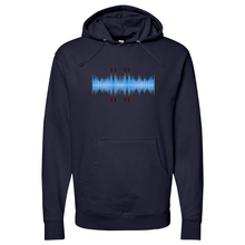 Load image into Gallery viewer, Water Frequency Midweight Hooded Sweatshirt