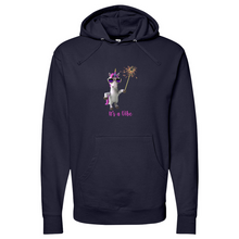 Load image into Gallery viewer, It's a Vibe Midweight Hooded Sweatshirt
