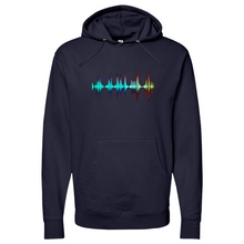 Load image into Gallery viewer, Frequency Cymbals 02 Midweight Hooded Sweatshirt