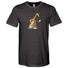Load image into Gallery viewer, Reading Giraffe Heathered Tee
