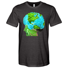 Load image into Gallery viewer, Earth Head 02 Heathered Tee