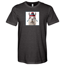 Load image into Gallery viewer, Llama Red Heathered Tee