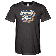Load image into Gallery viewer, Family Man Heathered Tee