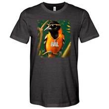 Load image into Gallery viewer, Bal Orange Bird Heathered Tee