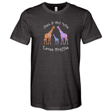Load image into Gallery viewer, Giraffe Lover Heathered Tee