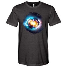 Load image into Gallery viewer, Colliding Atoms 02 Heathered Tee