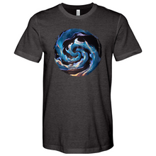 Load image into Gallery viewer, Sunset Waves Heathered Tee