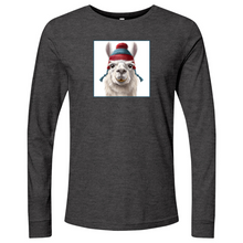 Load image into Gallery viewer, llama Red Long Sleeve