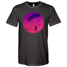 Load image into Gallery viewer, Purple Parachuter Heathered Tee