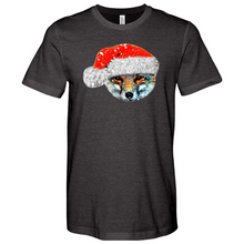Load image into Gallery viewer, Snowy Fox Heathered Tee