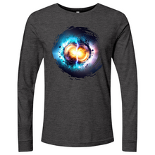 Load image into Gallery viewer, Colliding Atoms 02 Long Sleeve
