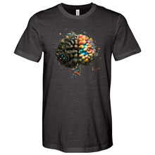 Load image into Gallery viewer, Brain Heathered Tee
