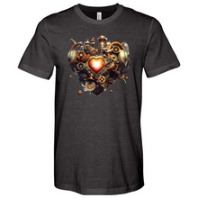 Load image into Gallery viewer, Heart Pipes Heathered Tee