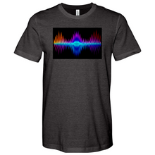 Load image into Gallery viewer, Frequency Red, Orange, Purple 02 Heathered Tee