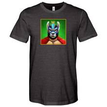 Load image into Gallery viewer, Llama Luchidor Green Heathered Tee