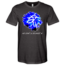 Load image into Gallery viewer, Japanese Blue Lion Heathered Tee