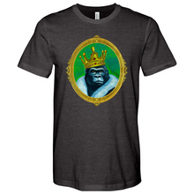 Load image into Gallery viewer, Gold Oval Frame Kong Min Heathered Tee