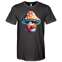 Load image into Gallery viewer, Little Shroomy With Scarf Heathered Tee