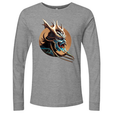 Load image into Gallery viewer, Japanese Warrior Brown Long Sleeve