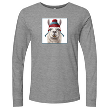 Load image into Gallery viewer, llama Red Long Sleeve