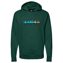 Load image into Gallery viewer, Frequency Cymbals 02 Midweight Hooded Sweatshirt