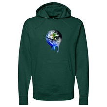 Load image into Gallery viewer, Melting earth.. Midweight Hooded Sweatshirt