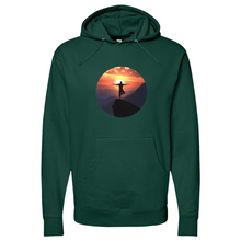 Load image into Gallery viewer, Sunset Yoga Midweight Hooded Sweatshirt