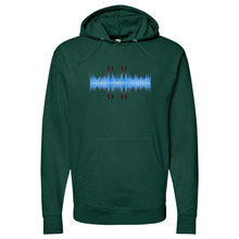 Load image into Gallery viewer, Water Frequency Midweight Hooded Sweatshirt