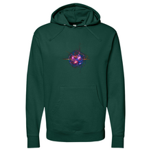 Load image into Gallery viewer, Colliding Atoms Midweight Hooded Sweatshirt