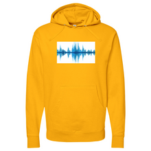Load image into Gallery viewer, Blue Frequency 02 Midweight Hooded Sweatshirt