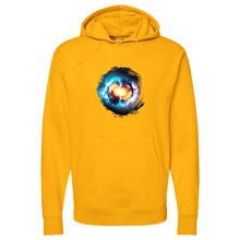 Load image into Gallery viewer, Colliding Atoms Midweight Hooded Sweatshirt