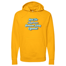 Load image into Gallery viewer, Hold For Applause Midweight Hooded Sweatshirt