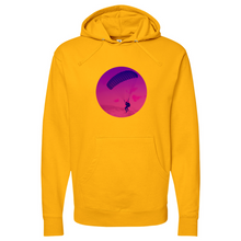 Load image into Gallery viewer, Purple Parachuter Midweight Hooded Sweatshirt