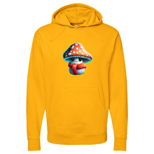 Load image into Gallery viewer, Little Shroomy With Scarf Midweight Hooded Sweatshirt