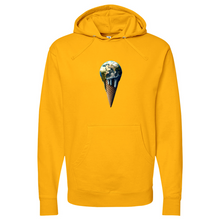 Load image into Gallery viewer, Melting Ice Cream Midweight Hooded Sweatshirt