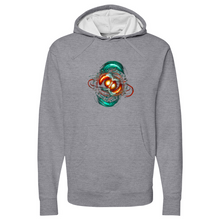 Load image into Gallery viewer, Atoms Face Midweight Hooded Sweatshirt