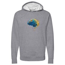 Load image into Gallery viewer, Atoms Brain Midweight Hooded Sweatshirt