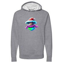 Load image into Gallery viewer, Shroom Santa Midweight Hooded Sweatshirt