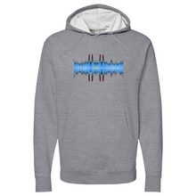 Load image into Gallery viewer, Water Frequency Midweight Hooded Sweatshirt