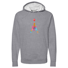 Load image into Gallery viewer, Human Body Anatomy Midweight Hooded Sweatshirt
