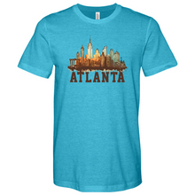 Load image into Gallery viewer, Atlanta Skyline City Heathered Tee