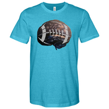 Load image into Gallery viewer, Football Brain 02 Heathered Tee